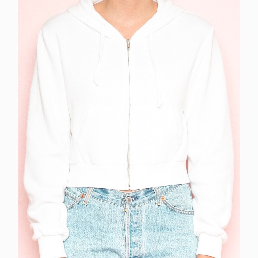 brandy melville crystal hoodie